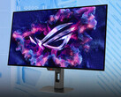 De ROG Strix OLED XG32UCWMG is een sneller alternatief voor de goedkopere XG32UCWG. (Afbeeldingsbron: Asus - bewerkt)
