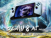 De Glacier Blue Edition is de tweede Claw 8 AI+ refresh van MSI tot nu toe.