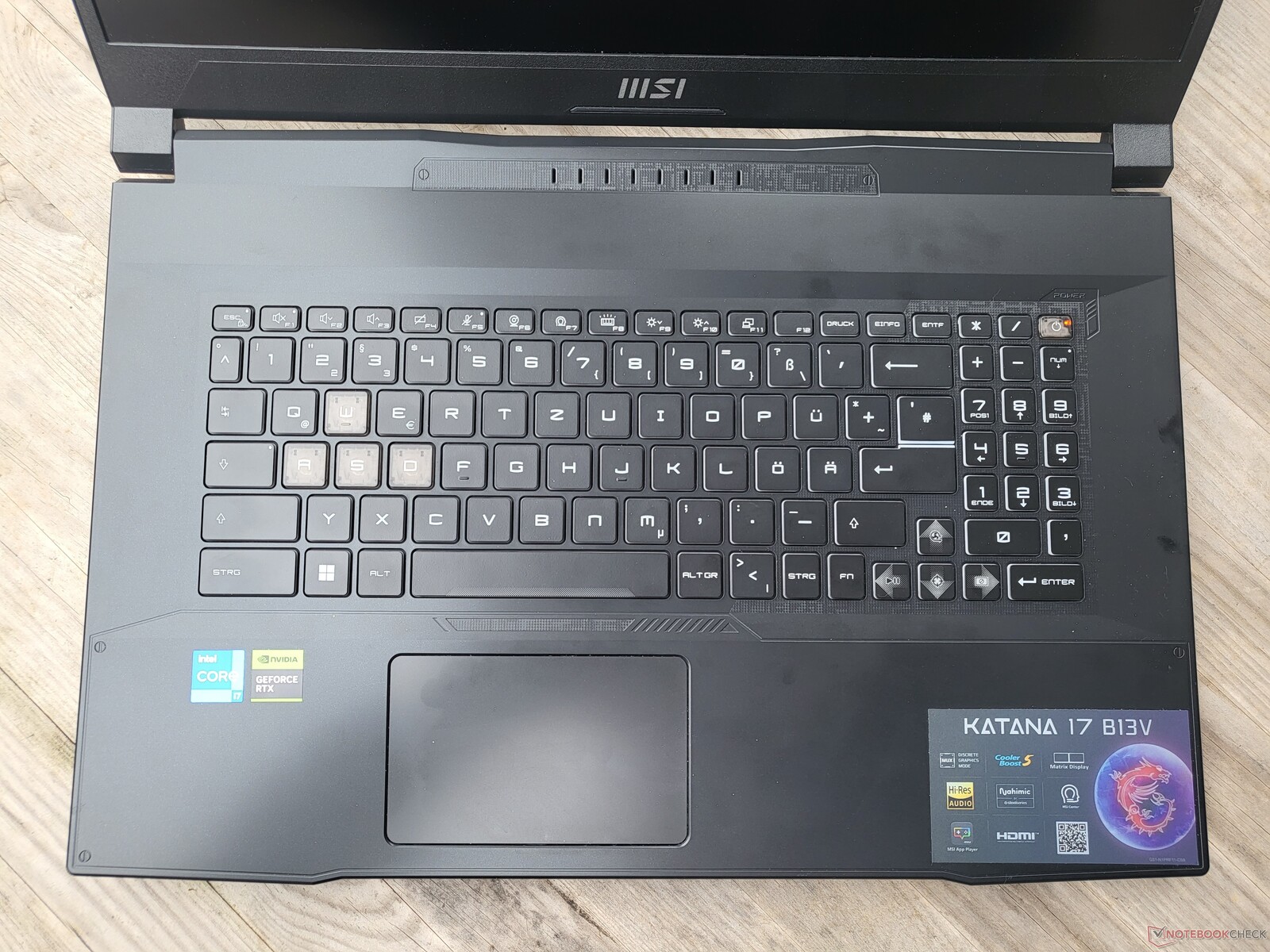 MSI Katana 17 B13V laptop review: Nvidia GeForce RTX 4060 makes