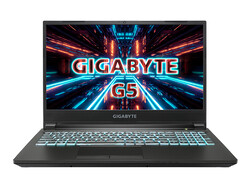 De Gigabyte G5 GD (51DE123SD), geleverd door Gigabyte Duitsland.