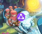 Hexguardian is het hoogtepunt van de twee. Afgebeeld: bewerkte coverfoto van het spel met het Luna logo erop.
