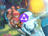 Hexguardian is het hoogtepunt van de twee. Afgebeeld: bewerkte coverfoto van het spel met het Luna logo erop.