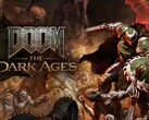 Doom: The Dark Ages is het derde deel in de serie die begon met Doom (2016). (Afbeeldingsbron: Nvidia)