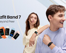 De Amazfit Band 7 komt in twee kleuren met levendige horlogebandjes. (Afbeelding bron: Amazfit)