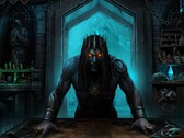 Een aangepaste afbeelding van de necromancer Iratus in Iratus: Lord of the Dead.