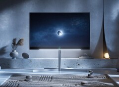 Het nieuwste model van de Loewe Stellar heeft een achterkant van beton en lava. (Afbeelding bron: Loewe)