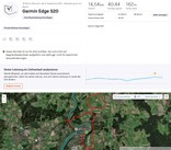 Locatie Garmin Edge 520 - Overzicht
