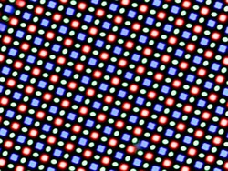Subpixel raster