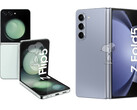 De Galaxy Z Flip5 en Galaxy Z Fold5 zullen verkrijgbaar zijn in meerdere kleuropties. (Afbeeldingsbron: @_snoopytech_)