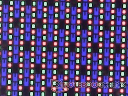 Glanzende en scherpe OLED-subpixels zonder korreligheidsproblemen