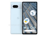 De Pixel 7a zou Google's eerste mid-range smartphone zijn die gezichtsontgrendeling ondersteunt. (Beeldbron: OnLeaks & MySmartPrice)