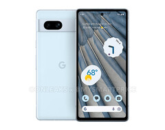 De Pixel 7a zou Google&#039;s eerste mid-range smartphone zijn die gezichtsontgrendeling ondersteunt. (Beeldbron: OnLeaks &amp;amp; MySmartPrice)