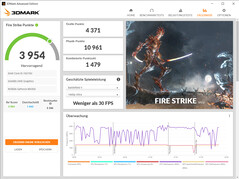 Fire Strike (Prestatiemodus, netvoeding)