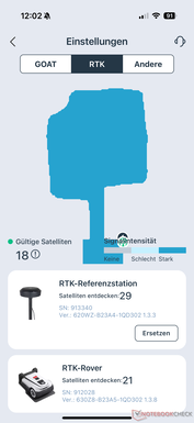 RTK-instellingen