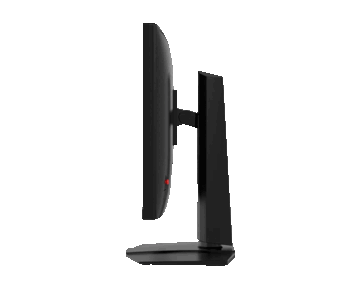 Zijaanzicht van de MSI MAG 271KPD7-gamingmonitor