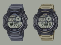 Casio heeft de AE1000W-5AV en AE1000W-8AV horloges (foto) in de VS op de markt gebracht. (Afbeeldingsbron: Casio)