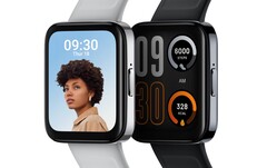 De Realme Watch 3 Pro heeft dikke schermranden. (Afbeelding bron: Realme)