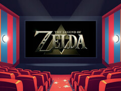 De film „The Legend of Zelda“ die in de bioscoop wordt vertoond