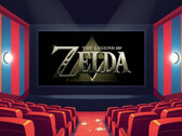 De film „The Legend of Zelda“ die in de bioscoop wordt vertoond