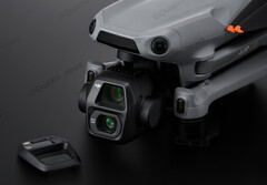 DJI Air 3S cameramodule. (Afbeeldingsbron: @Quadro_News)
