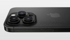 Een render van de aankomende titanium iPhone 15 Pro. (Bron: 9to5Mac)