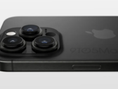 Een render van de aankomende titanium iPhone 15 Pro. (Bron: 9to5Mac)