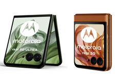 De Razr 50 en Razr 50 Ultra lijken erg op elkaar. (Afbeeldingsbron: @evleaks - bewerkt)