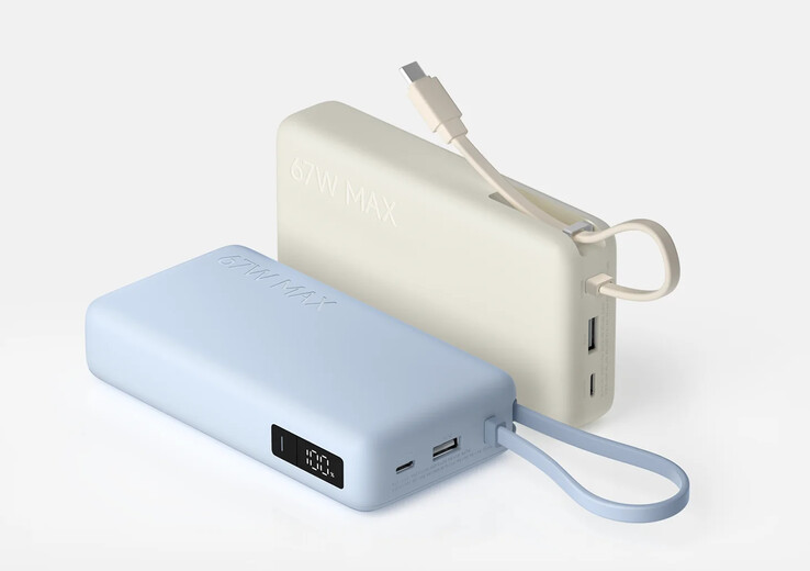 De Xiaomi 67W Power Bank 20000 2027 weegt ongeveer 415 g en meet 140 x 72 x 31,2 mm.