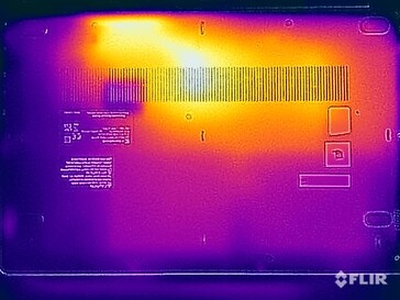 Belastingstest op oppervlaktetemperatuur (onderzijde)