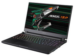 De Aorus 15P XC (8DE2430SH), testeenheid geleverd door Gigabyte Duitsland