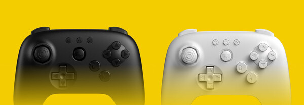 De 8BitDo 64 Controller is verkrijgbaar in zwart en wit. (Afbeeldingsbron: 8BitDo)