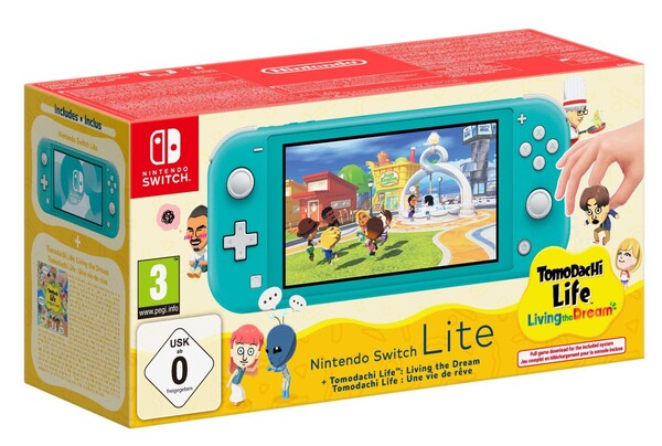 De nieuwe Nintendo Switch Lite-bundel zal eind oktober in Europa verkrijgbaar zijn.