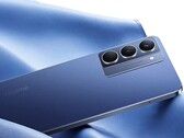 De Realme P3x 5G heeft een modern ontwerp met een plat frame en een optionele achterkant met leertextuur. (Afbeeldingsbron: Realme)