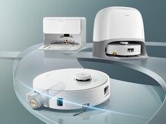 De P20 Live Water Edition (foto) van Roborock wordt het eerste model van het merk met een rolmop. (Afbeeldingsbron: Roborock)