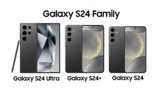 Alleen de internationale Samsung Galaxy S24 wordt waarschijnlijk uitgebracht met een Exynos 2400, terwijl de Galaxy S24+ en Galaxy S24 Ultra worden uitgerust met een Snapdragon 8 Gen 3, volgens het laatste lek. (Afbeelding via WigettaGaming, bewerkt)