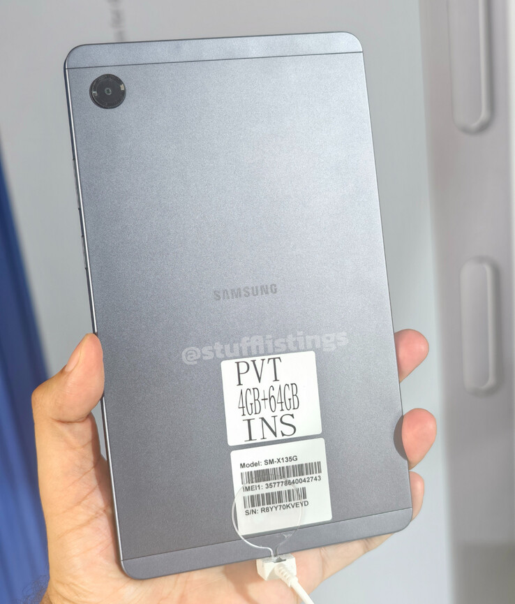 De Galaxy Tab A11. (Afbeeldingsbron: via Mukul Sharma)