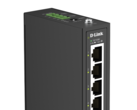 De DIS-100E-05 biedt vier Fast Ethernet-poorten