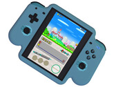 Een mockup van de MagicX Two58 met New Super Mario Bros. (Afbeeldingsbron: MagicX - bewerkt)