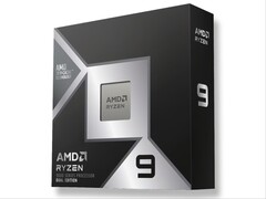 Winkelverpakking voor de Ryzen 9 9950X3D2 CPU.
