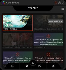 De Color Shuttle-app
