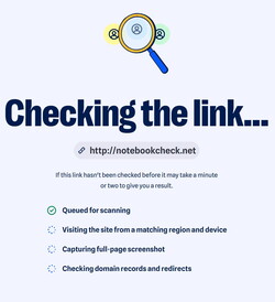 We testen onze URL notebookcheck.net