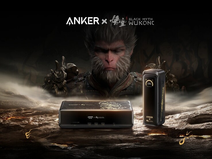 De Anker × Black Myth: Wukong-collectie omvat powerbanks en dockingstations. (Afbeelding bron: Anker)