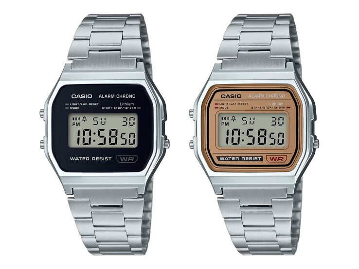 De Casio Vintage A158WEA-1 en A158WEA-9 horloges