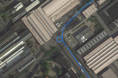 GPS-test: Xiaomi Mi 9 - rotonde