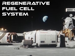 Honda zal zijn waterelektrolysesysteem, een belangrijk onderdeel van zijn energieopwekkende brandstofcelsysteem voor de maan, testen op het ISS. (Afbeeldingsbron: Honda)