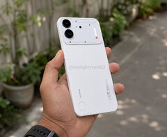 Uitgelekte afbeelding van de aankomende Phone (4b).