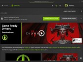 Nvidia GeForce Game Ready Driver 535.98 melding in GeForce Experience (Bron: Eigen)