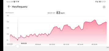 Hartslagmeting Huawei Watch Fit 2