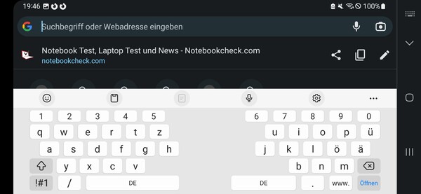 Toetsenbord landschap