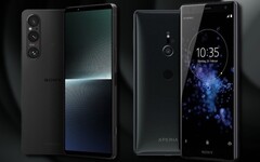 De Sony Xperia 1 V heeft een kenmerkend rechtlijnig ontwerp, maar de toekomst zou krommer kunnen zijn zoals de XZ2 van 2018. (Beeldbron: Sony/Unsplash - bewerkt)